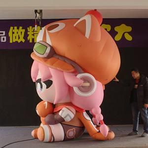 Personaje Inflable de Dibujos Animados para Publicidad Exterior, Personaje Femenino Inflable de Película, Mascota - Product Image 4