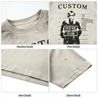 Fournisseur de t-shirts pour hommes, impression personnalisée, t-shirt en coton 200 GSM, col rond, effet délavé, coupe décontractée, streetwear, t-shirt graphique