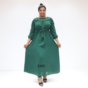 Abbigliamento africano <span class=keywords><strong>da</strong></span> donna abito formale western 8345 Ghana alla moda abito musulmano - Product Image 5