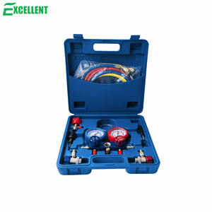 Цифровой коллекторный измеритель, вакуумный манометр для охлаждения HVAC, набор тестеров температуры R134a - Product Image 5