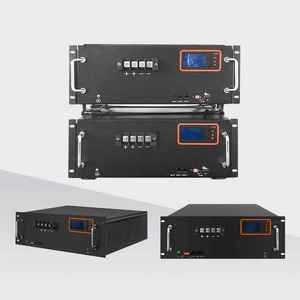 24V 48V 50Ah 100Ah 200Ah 400Ah 1000Ah Rack Type Lithium Ion Phosphate <b>Battery</b> Pack LCD Display for 5000 Cycles -20~65 - Product Image 1