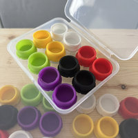 Capuchon en silicone extensible durable et anti-fuite de 5 ml pour flacons d'insuline et de peptides, vente en gros personnalisable