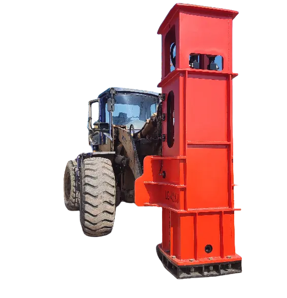 150KJ Hydraulic rammer can replace the impact rammer installed on the dynamic compaction construction loader SH150C FOR SALE