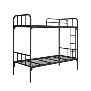 Modern Strong Steel Durable Adjustable Full Size Heavy Duty Eco-Friendly Bunk <b>Bed</b> for School Hotel Apartment Bedroom Hospital - Product Image 3