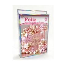 Ballons en aluminium en gros, ensemble d'arche de luxe emballé sur mesure avec rideau à franges pour décorations de fêtes d'anniversaire, de mariage et de Noël