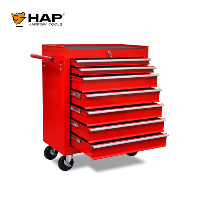 SPCC 7 Drawer Tool Storage Cabinet Garage Workshop Use 7 Drawers Tool Cabinet
