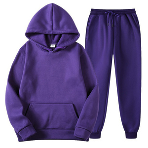 Biểu Tượng Tùy Chỉnh Người Đàn Ông Hoodie Áo Nỉ Đặt Bán Buôn 220gsm Polyester Bông Trống Thời Trang Đường Phố Theo Dõi Phù Hợp Với OEKO-TEX - Product Image 1