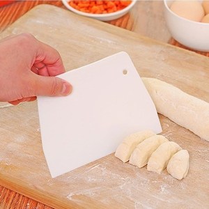 Plastic Dough Scraper Trapezoidal Baking Slicer Cake Cutter Pastry Tool Convenient Dishwasher Safe - Product Image 1