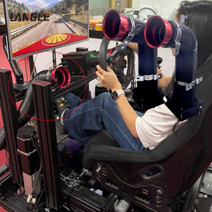 Simulateur de retour de force du vent en intérieur pour Fanatec Conspit, capteur de vitesse de vent dynamique pour jeu de course PC GT7, simulation de course haute performance - Product Image 3