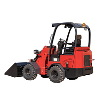 Carrello Elevatore Telescopico Mini da 600kg con Pala per Alberi per Agricoltura Cinese