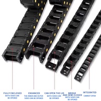 Yingba Nylon-Kabelschutzkette Technische Kunststoff-Schleppkette Vollständig Geschlossene Maschinenwerkzeug-Flexible Tankkette
