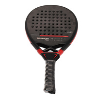 Raquette de padel AT10 2025 Noir EVA Core 18K Carbon Padel Racquet Pelotas De Padel