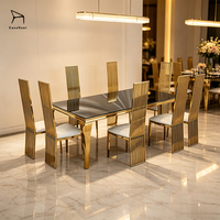 Chaises d'hôtel de luxe à dossier haut en gros, avec structure métallique, pour mariages, banquets et événements