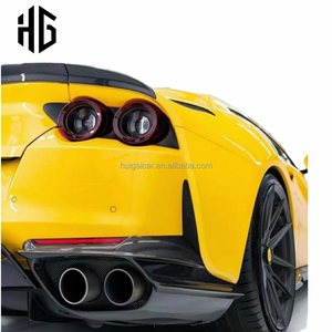 ชุดแต่งคาร์บอนไฟเบอร์สไตล์ N สำหรับ <span class=keywords><strong>Ferrari</strong></span> <span class=keywords><strong>812</strong></span> Superfast ประกอบด้วยลิ้นกันชนหน้า สปอยเลอร์ และดิฟฟิวเซอร์หลัง - Product Image 5