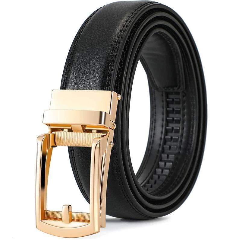 Boucle noire + dorée