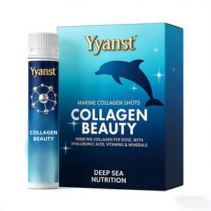 Boisson liquide orale au collagène de haute qualité, riche en nutriments, protéines, favorise l'élasticité de la peau avec de la vitamine C et des minéraux - Product Image 1