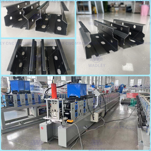 Máquina automática para fabricar columnas verticales, máquina perfiladora de rollos para estanterías de almacenamiento, máquina perfiladora de rollos para vigas de caja. - Product Image 4
