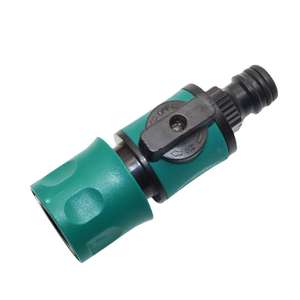Raccord rapide pour tuyau d'arrosage de jardin avec fonction de connexion de valve - Product Image 4