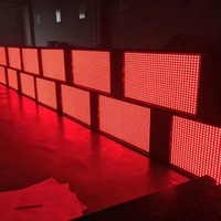 BOTAI Lumière stroboscopique LED 120 zones à impact élevé 1-30Hz 32bit Gradation linéaire RGBW Matrix Light pour les affichages de véhicules contrôlés DMX512