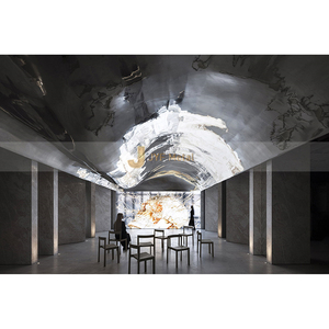 ANN5612 Panneau ondulé coloré en acier inoxydable 304, tôle gaufrée ondulée pour projets d'ingénierie - Product Image 1