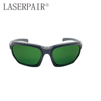 Lunettes de sécurité laser infrarouges industrielles 800-1700nm OD4+ OD6+ pour la protection laser 1064nm ND:YAG Diode Laser Processing