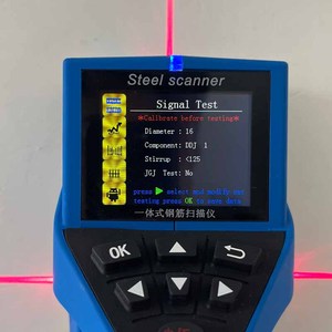 เครื่องตรวจจับเหล็กเส้นคอนกรีต BA-R71F อุปกรณ์ทดสอบแบบไม่ทำลาย (NDT) สำหรับการตรวจวัดขนาดเส้นผ่านศูนย์กลางและตำแหน่งของเหล็กเสริม - Product Image 3