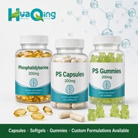 Phosphatidylsérine pure PS 70% Poudre de phospholipides Lécithine de soja Qualité alimentaire ISO HALAL KOSHER Sans OGM Fournisseur