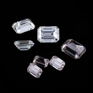 Diamantes Sueltos de Moissanita Jiaqi, Corte Esmeralda, Super Star, Diamante Sintético con Pistola de Calor, Corte a Máquina de Alta Tecnología para Joyería - Product Image 2