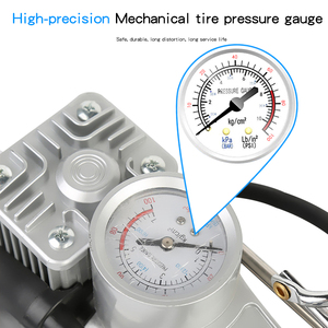 Compresseur à AIR portable pour voiture, outils de réparation de pneus, pompe de gonflage de pneus pour véhicule, 12V, 9 pièces - Product Image 5