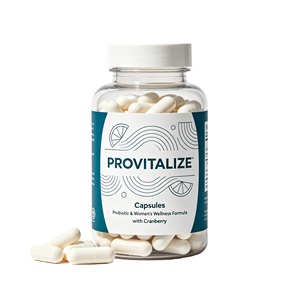 Provitalize Capsules Probiotiques pour Femmes avec Curcuma, Curcumine, <span class=keywords><strong>Moringa</strong></span> – Soutien Articulaire et Digestif pour la Ménopause - Product Image 1