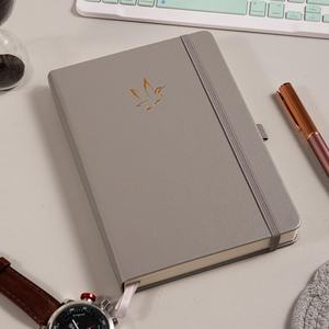 A5 בד עור מכוסה פu יומן מחברת סט סט ערכת כתיבה עסקית בסגנון משרד כתיבה בסגנון מתנה - Product Image 6