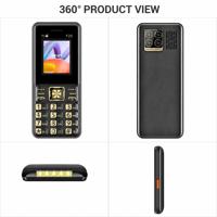 Ponsel F25 1.8 inci, Tiga Kartu SIM, Ponsel Senior, MP3, MP4, Radio FM, 1800mAh, Ponsel Fitur Android