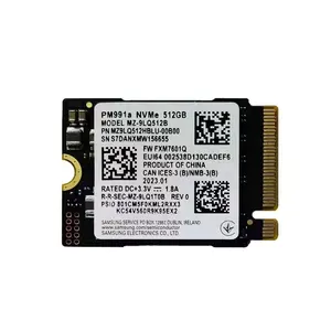 Original SAMSUNG 1TB hard drive PM991a/PM991 M.2 SSD 128GB 512GB 2230 Internal Solid State Drive PCIe3.0x4 NVME Hard Disk