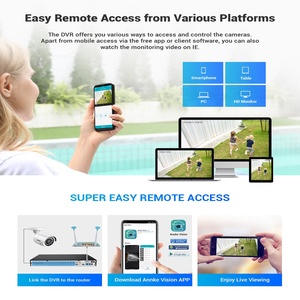 <span class=keywords><strong>ANNKE</strong></span> 32CH 4MP pour Surveillance Professionnelle H.265 + Sécurité <span class=keywords><strong>DVR</strong></span> NVR Enregistreur Accès à Distance 5 en 1 HD <span class=keywords><strong>DVR</strong></span> Enregistreur Vidéo - Product Image 5
