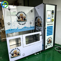Station de lavage pour chiens en acier inoxydable 304, pour usage extérieur, autolavage professionnel