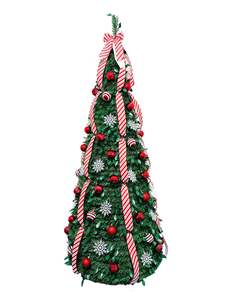 عيد الميلاد مربوطة بإضاءة ليد قابلة للطي متر شكل فراشة على شكل شجرة عيد الميلاد مع أضواء منبثقة لجميع عيد الميلاد وعيد الفصح - Product Image 5