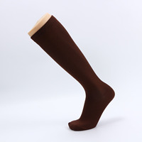 Vente en gros 20-30mmhg Course à pied Hommes Femmes Athlétique Fun Bas Haut Genou Infirmière Sport Chaussettes de Compression
