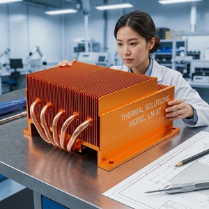 Module laser avec dissipateur thermique en aluminium usiné CNC à ailettes de refroidissement denses - Product Image 2