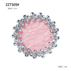 Palette d'exposition d'ongles rétro perle, fausse étagère, Palette de couleurs d'ongles en résine, mélange de vernis Gel, <span class=keywords><strong>dessin</strong></span>, plaque de peinture pour l'art des ongles - Product Image 5