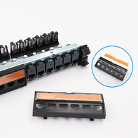 Panel de conexiones RJ45 de red Gigabit integrado Cat6 sin blindaje con módulos para aplicaciones de telecomunicaciones