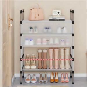 Large Modern Design Folding Portable Shoe Rack Organizer <b>Foldable</b> for Living Room Shoes and Tools - Product Image 4