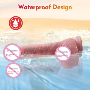Dildo électrique télescopique à télécommande entièrement automatique, masturbateur pour orgasme féminin, modèle sexuel pour adultes MJD-008 en boîte - Product Image 4