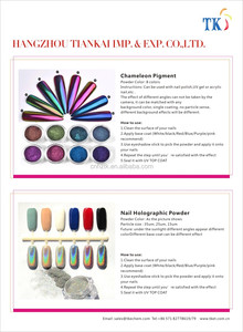 Camaleón mágico de cristal con pigmentos que cambian de color, escamas de camaleón para nail art, gran popular, venta al por mayor - Product Image 6