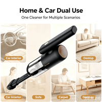 Aspirateur de voiture sans fil, électrique, ultra-puissant, compact, portatif, mini, 42 000 tr/min