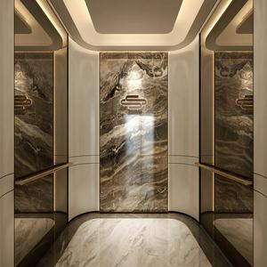 Ascenseur moderne sans engrenages à entraînement AC, durable et sûr, capacité de 1600 kg pour usage bureautique et résidentiel - Product Image 4