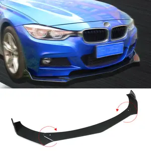 JDM Car 3 Pcs Front stoßstange Lip Chin Spoiler Wing Body Kit