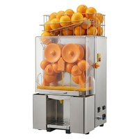 Volledig Automatische RVS 120W Commerciële Sinaasappel Citroen Granaatappel Sapcentrifuge 5L Capaciteit Hoge Efficiëntie Oververhittingbeveiliging