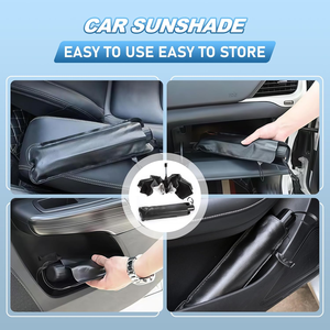 Parasol universel pour voiture, pare-soleil épaissi pour pare-brise, protection contre le vent et la chaleur pour l'intérieur du véhicule - Product Image 6