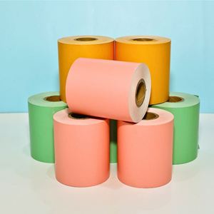 Papel Térmico para Caja Registradora, Colorido, 80X50, Naranja, Impresión Personalizada, Diámetro del Núcleo de 17 mm 5 Rollos/Paquete - Product Image 6