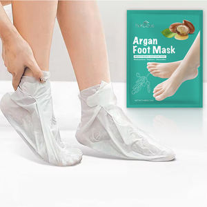 OEM ODM Marque privée Huile d'argan Soins des pieds Masquage Peel Chaussettes pour hydratant Exfoliant Masque pour pieds Feuille - Product Image 1